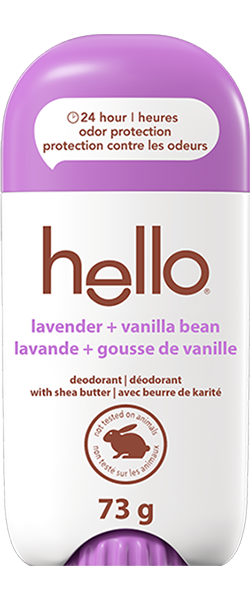 Lavender vanilla deodorant